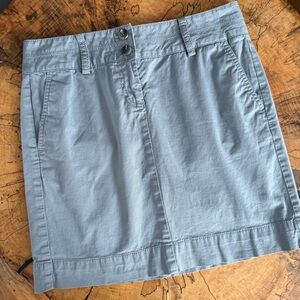 LOFT Slate Gray Skirt